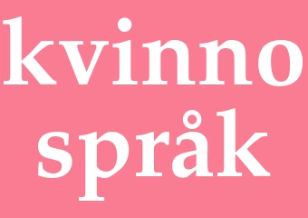 Synonym kvinnospråk