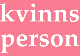 Synonym kvinnsperson