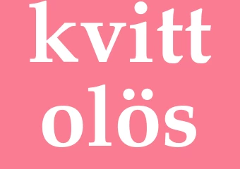 Synonym kvittolös
