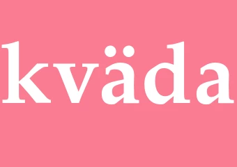 Synonym kväda