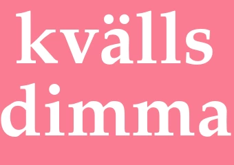Synonym kvällsdimma
