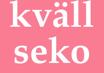 Synonym kvällseko