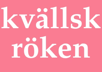 Synonym kvällskröken