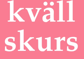Synonym kvällskurs