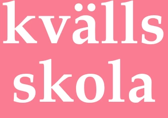 Synonym kvällsskola