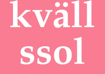 Synonym kvällssol