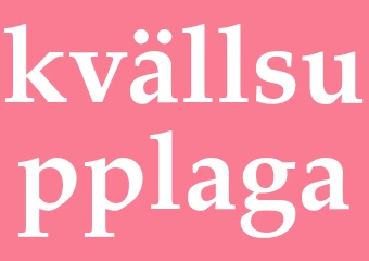 Synonym kvällsupplaga