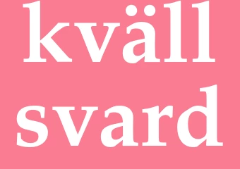 Synonym kvällsvard