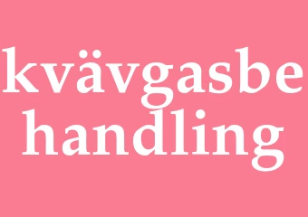 Synonym kvävgasbehandling