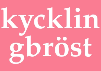 Synonym kycklingbröst
