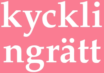 Synonym kycklingrätt