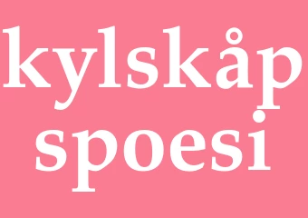 Synonym kylskåpspoesi