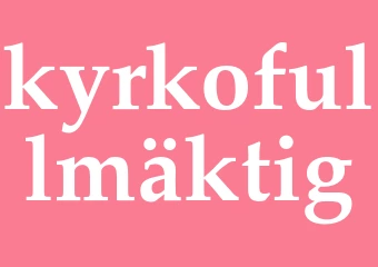 Synonym kyrkofullmäktig