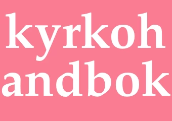 Synonym kyrkohandbok