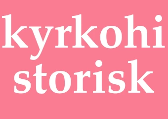 Synonym kyrkohistorisk