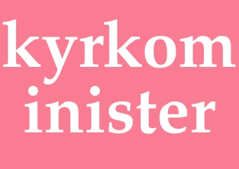 Synonym kyrkominister