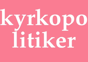 Synonym kyrkopolitiker