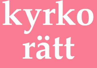 Synonym kyrkorätt