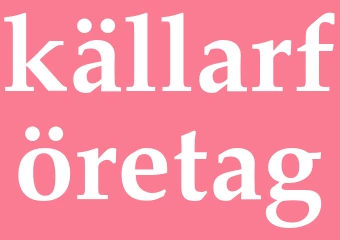 Synonym källarföretag