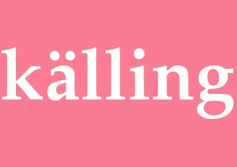 Synonym källing