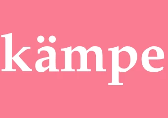 Synonym kämpe
