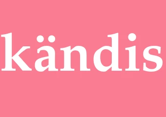 Synonym kändis