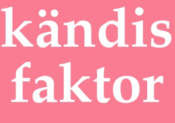 Synonym kändisfaktor