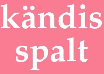 Synonym kändisspalt