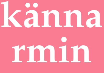 Synonym kännarmin