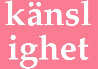 Synonym känslighet
