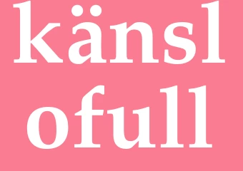 Synonym känslofull
