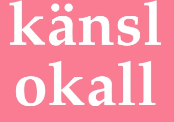 Synonym känslokall
