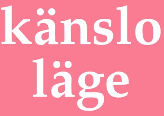 Synonym känsloläge