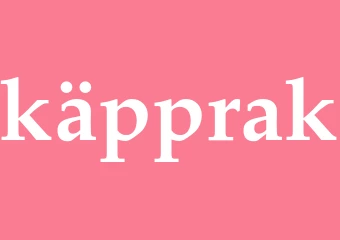 Synonym käpprak
