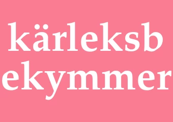 Synonym kärleksbekymmer
