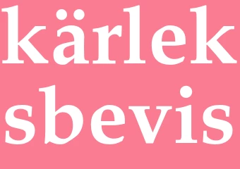 Synonym kärleksbevis