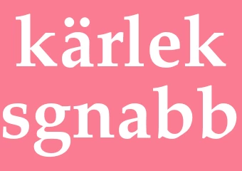 Synonym kärleksgnabb