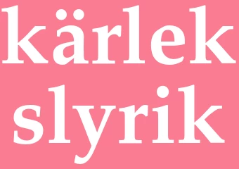 Synonym kärlekslyrik