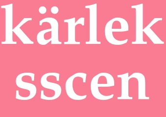 Synonym kärleksscen
