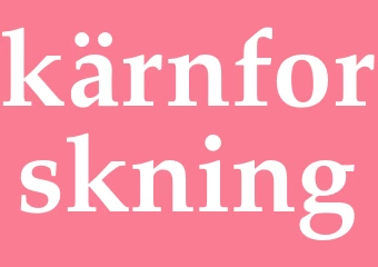 Synonym kärnforskning