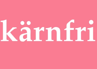 Synonym kärnfri