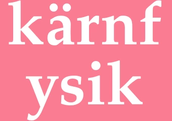 Synonym kärnfysik
