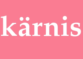 Synonym kärnis