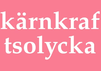 Synonym kärnkraftsolycka