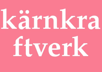 Synonym kärnkraftverk