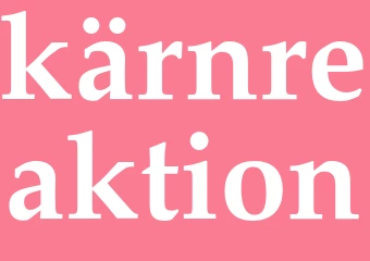 Synonym kärnreaktion