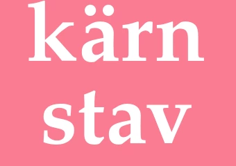 Synonym kärnstav
