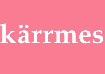 Synonym kärrmes