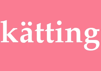 Synonym kätting