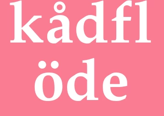 Synonym kådflöde